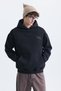 Oversize back printed sweatshirt - 2