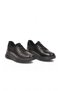 Women's Casual Shoes, Genuine Leather, Z995, Black - 4