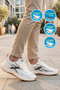 Men's Sneakers E275 Cream