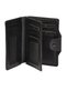 Men's Card Holder 2745 Wallet, Black - 5
