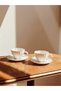 2-Person Porcelain Coffee Cup Set 90 ml - 2