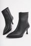 CELİNES POINTED-TOE ZIP-UP BOOTS WITH STILETTO HEELS & ANKLE BOOTS - 4