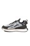 Gray-Black Polyester-Blend Men's Sneakers PCI-10105 M - 4