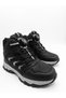 Boy's Mechanism Lace-Up Fur Lined Non-Slip Sole Winter Boots - 4