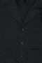 Men Regular Fit Plaid Suit Jacket, Navy - 5