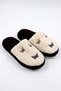 Women's Fur-Lined Butterfly-Embroidered House Slippers - 2