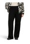 Plus Size Carmakoma Cargoldtrash MW Straight-Leg Pants for Women—Fabric Pants with High, Wide Legs; Classic, Casual, Office-Appropriate, Chic, Comfortable, Modern Style