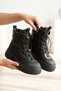 Women's Waterproof, with thick sole, Zip-Up Snow Boots - 3