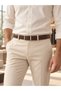 Men's Coffee Genuine Leather Belt – Premium Style