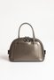 Luna Women's Mini Adjustable Strap, Zipper-Closure, Stylish Clutch Bag and Shoulder Bag in Platinum - 5