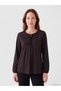 Trendy Picks from Kübra Butik: Tie-Detail Collar, Embroidered, Ruched Blouse