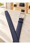 Men's Navy Blue Genuine Leather Belt – Premium Style - 5