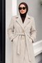 Moscow Melton Coat TSD260382 Beige - 4