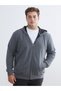 Trendy Picks from Kübra Butik: Regular-Fit Men's Hooded Zipper Sweatshirt - 2