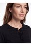 Trendy Picks from Kübra Butik: Tie-Detail Blouse with Embroidered Collar - 4