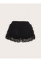 Fustă pantalon, negru - 2