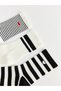 Trendy Picks from Kübra Butik: Striped Women's Ankle Socks, Pack of 5 - 3