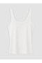 LCW DREAM Ecru-Printed Sleeveless Women's Pajama Top, Featuring the ALITA CITY Touch - 2