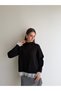 Knitted Sweater with Lace Sleeves and Lace Skirt - 2