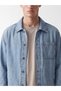 Loose Fit Men's Jean Jacket by Uzg Store for Style Enthusiasts - 4