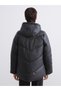 Trendy Picks from Kübra Butik: Women's Leather-Look Hooded Jacket - 6