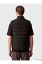 Trendy Picks from Kübra Butik: STANDARD Fit, Straight-Cut, Stand-Up Collar Men’s Puffer Vest - 5