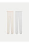 Trendy Picks from Kübra Butik: Embroidered Baby Girl Pantyhose, 2-Pack