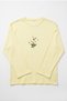 Daisy-Embroidered Tunic 13252 - YELLOW - 5