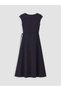 Trendy Picks from Kübra Butik: Off-the-Shoulder, Drawstring Waist, Textured Dress - 8