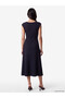 Trendy Picks from Kübra Butik: Off-the-Shoulder, Drawstring Waist, Textured Dress - 5
