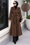 Moscow Melton Coat TSD260382 Bitter Coffee - 2