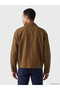 Trendy Picks from Kübra Butik: Relaxed Fit Shirt, Stand-Up Collar, Men’s Jacket with Yoke Detail - 5