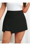 Fustă pantalon, negru - 4