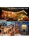 Outdoor String Lights 50ft with 46pcs E12 Sockets 2200K Warm White - 5