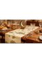 Linen Eid Mubarak Table Runner Table Decorations - Islamic Ramadan Table Runner - Muslim Eid Mubarak - 2