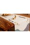 Linen Eid Mubarak Table Runner Table Decorations - Islamic Ramadan Table Runner - Muslim Eid Mubarak - 8