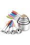 10 PCS Measuring Cups and Spoons,Stainless Steel Set