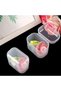 Clear Pacifier Case, 4PCS Universal Pacifier Holder with Snap Lid, Dustproof Storage Container for B - 2