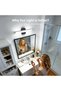 Modern Bathroom Vanity Light 40CM, Cool White 6000K - 2