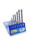 Drill Bits for Masonry, 8-piece Set, 3-10 mm,