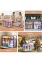 3 PCS Storage Bags,Purple Clear Clothes Organizer - 6