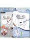 حافظة لسماعات AirPods 5 و AirPods 4 من السيليكون الناعم - لون أحمر نبيذي - 6