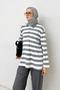 Striped-Collar Tunic 83-7005 - 6