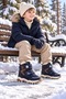 Children's Unisex Winter Boots with Orthopedic Sole, Fur-Lined Insoles, Water-Resistant, and Water-Repellent - 3