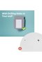 Remote Control Holder Wall Mount, 4PCS Adhesive Plastic Organizer, No Drilling Storage Box for Phone - 3