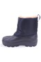 W10259 New Navy Blue Orthopedic Fur-Trimmed Rain Boots for Boys - 3