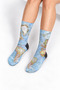 Patterned Printed Women's Ankle Socks - 5