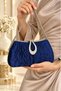 Women's Bag New Model Pleated Evening Dress Bag Mixed Pattern Stylish Bag - 3