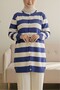 Ringelli Metal Button Steel Knit Casual Cardigan -Cobalt Blue - 3