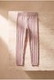 Children's Cotton Chain-Patterned Leggings, Pink - 3